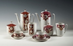 The exhibition “Riga porcelain. The second half of the 20th century. Services from the Riga Porcelain Museum collection”