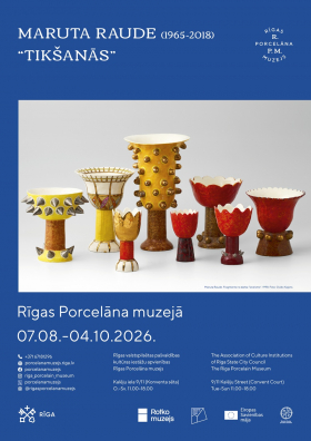 “Tikšanās” – mākslinieces Marutas Raudes (1965-2018) darbu retrospekcija Rīgas Porcelāna muzejā