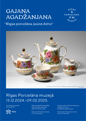 Solo show "Riga Porcelain's New Life" of works by Gajana Agadžanjana