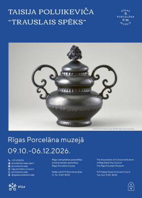 Rīgas Porcelāna muzejā apskatāma  krājuma izstāde  “Taisija Poluikeviča. Trauslais spēks”