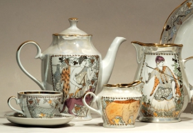 EKSPRESIZSTĀDE "Porcelāns ilustrē vēsturi"