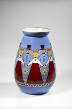 Rīgas Porcelāna muzeja deponējuma izstāde "Tautiskais motīvs" Kultūras centrā "Imanta"