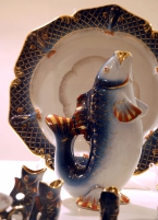 Ekspresizstāde ZILAIS PORCELĀNS